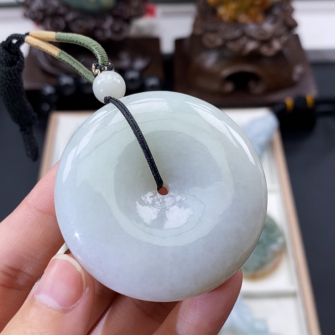 颈饰未镶嵌翡翠缅甸翡翠a货