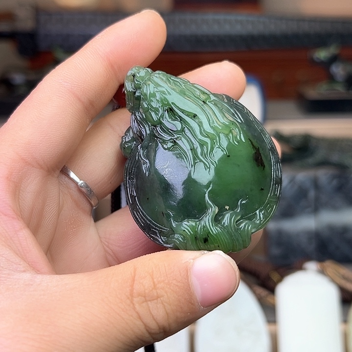 和田玉把件未镶嵌