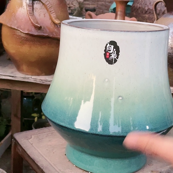 紫砂花盆20.27花盆瑕疵