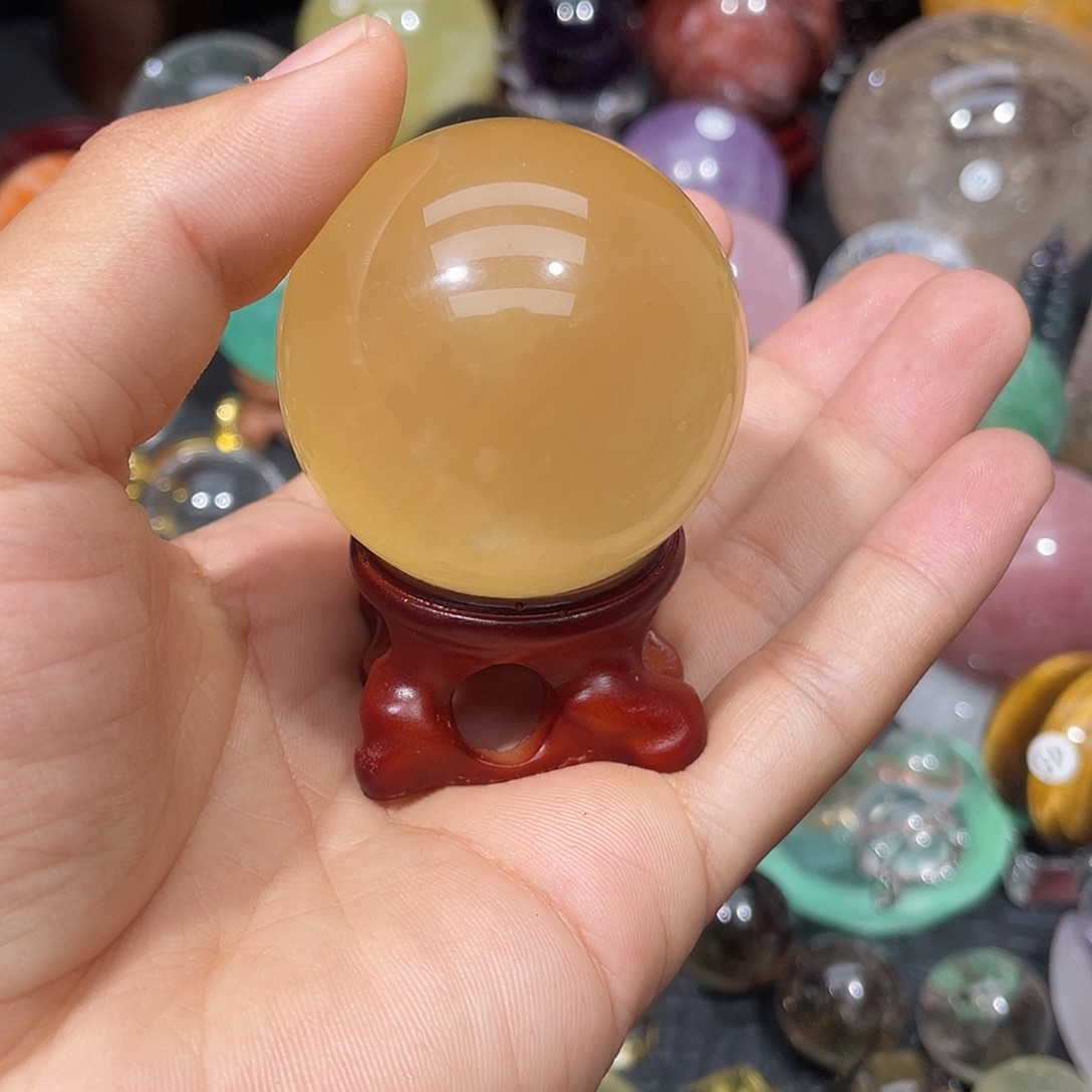 水晶珠宝半成品未镶嵌微瑕4.7