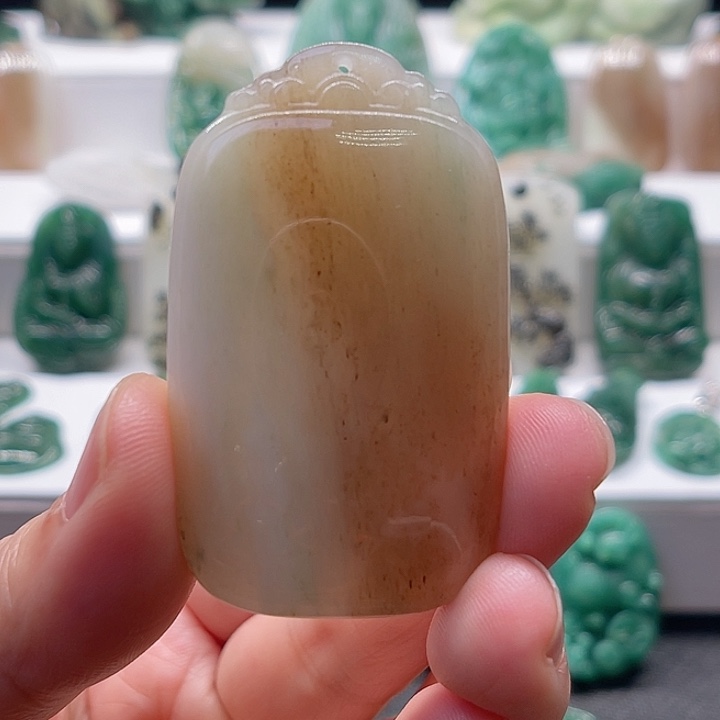 未镶嵌独山玉颈饰