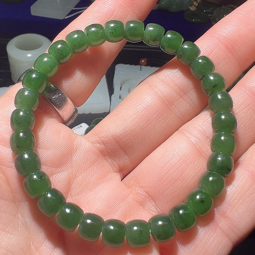 和田玉（糖玉）未镶嵌手链