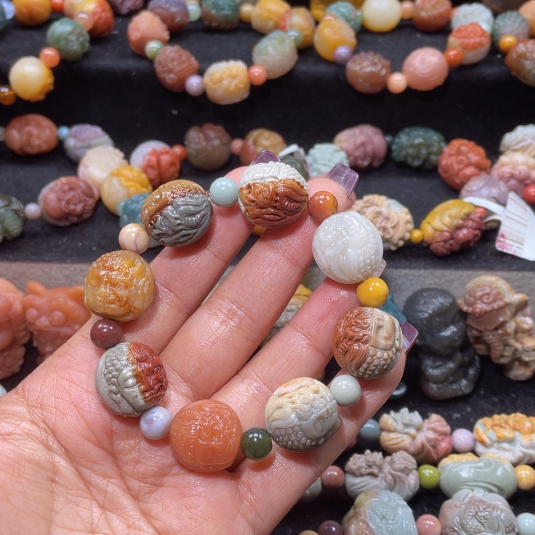 石英质玉手链未镶嵌