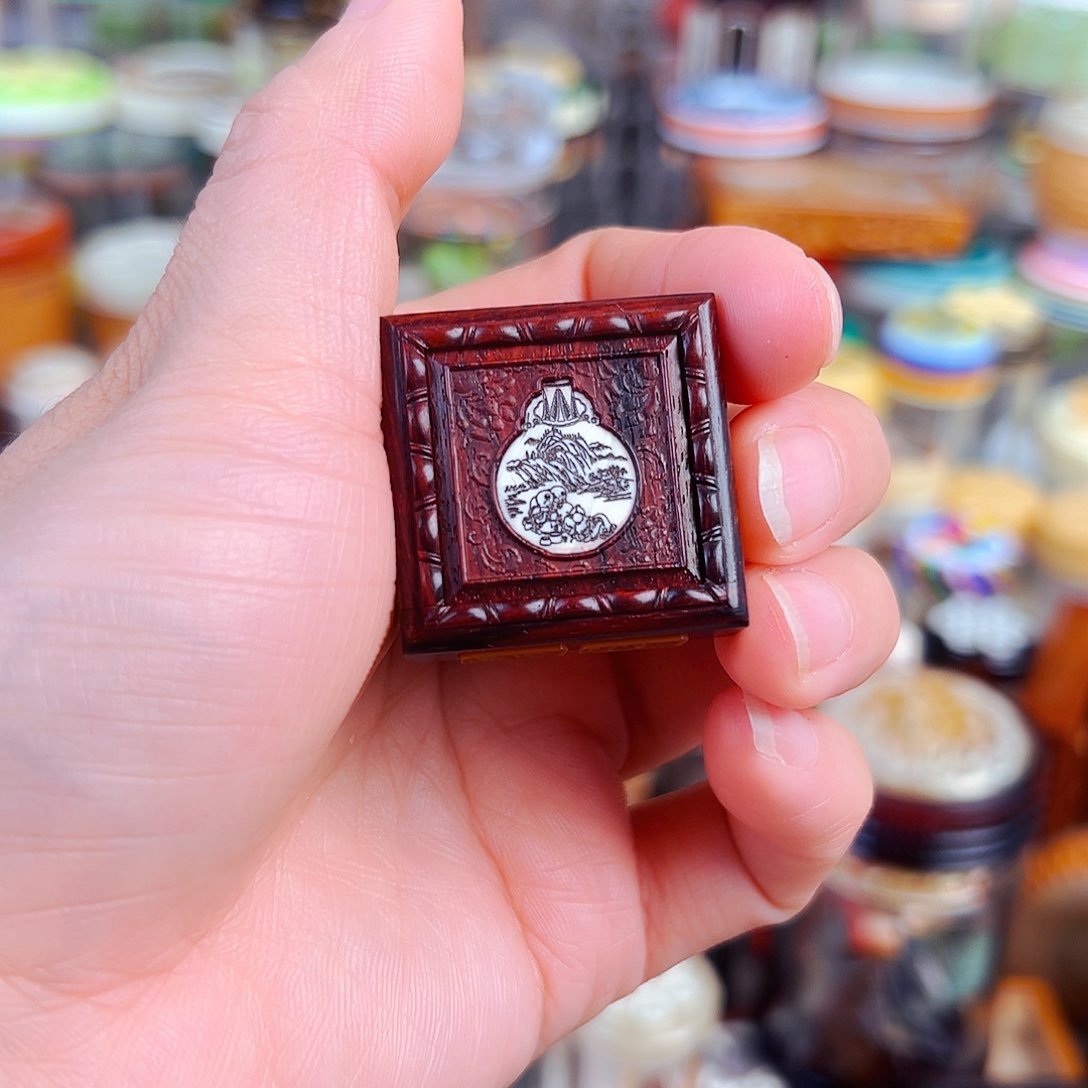 木小叶紫檀迷你黄蛉盒