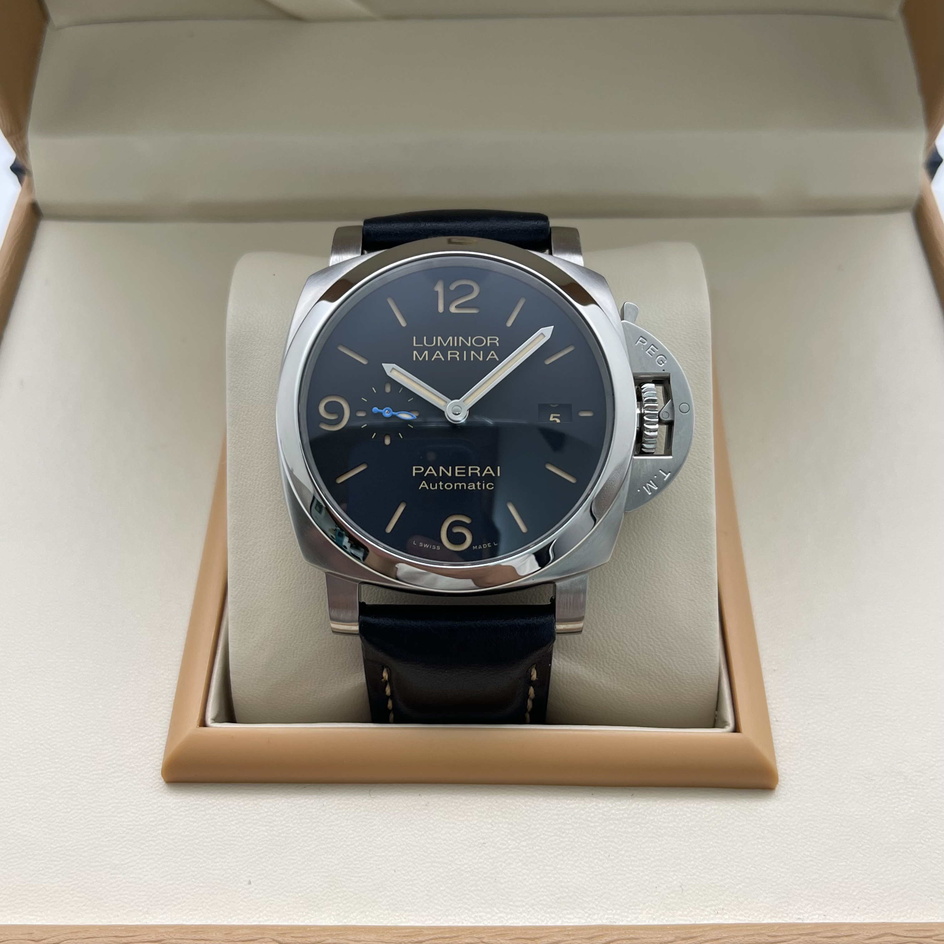 95新 Panerai/沛纳海 庐米诺/A83388/自动机械/44mm/原头
