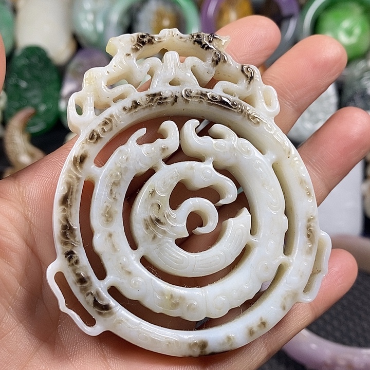 吊坠紫金钵盂菩提