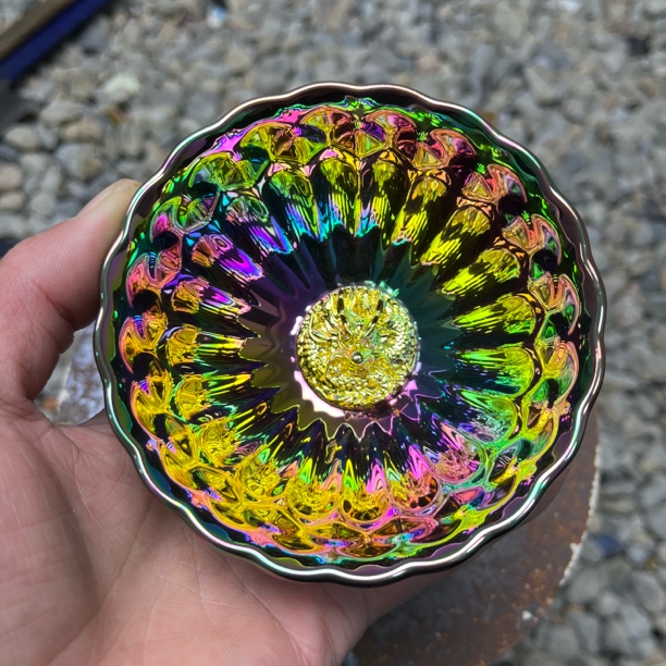 七彩妖妃 金盘龙茶杯主人杯陶瓷传统手工制作.匠心传承