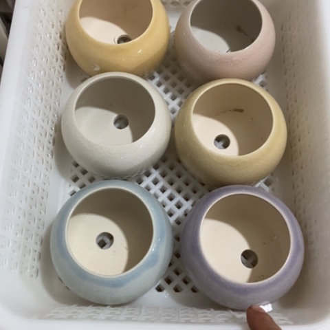 红陶花盆微瑕介意勿拍