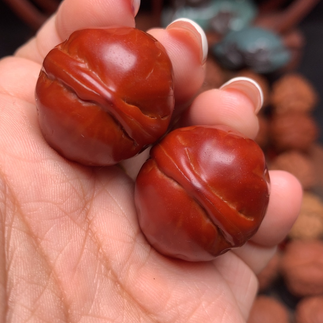 把件文玩核桃龙珠