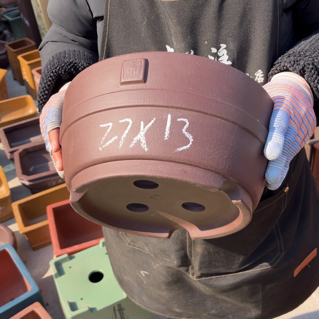 紫砂花盆盆景艺术