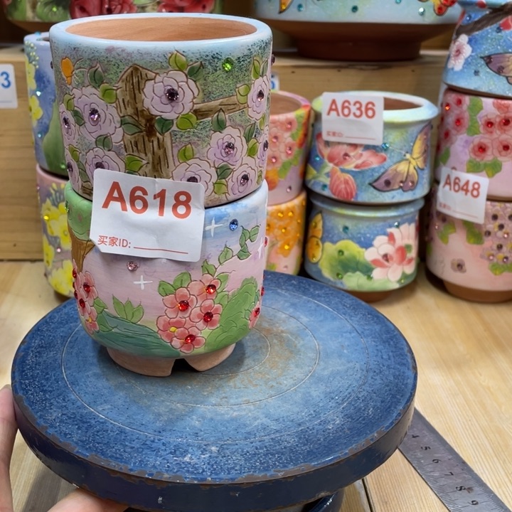 龘**贸多肉花盆 特价小直筒