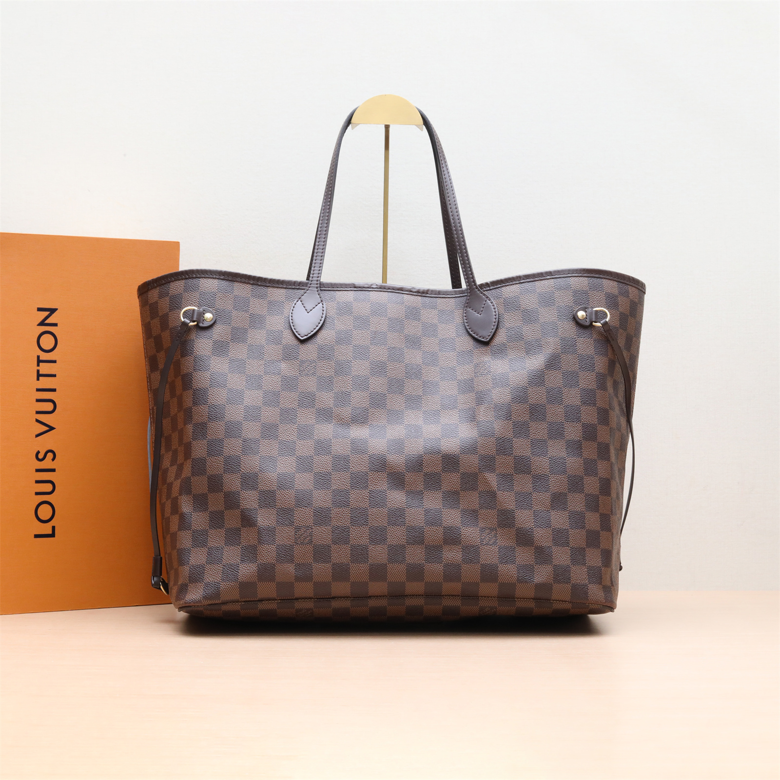 95新 LouisVuitton/路易威登 【活动】单肩包39棕棋盘 P214555827