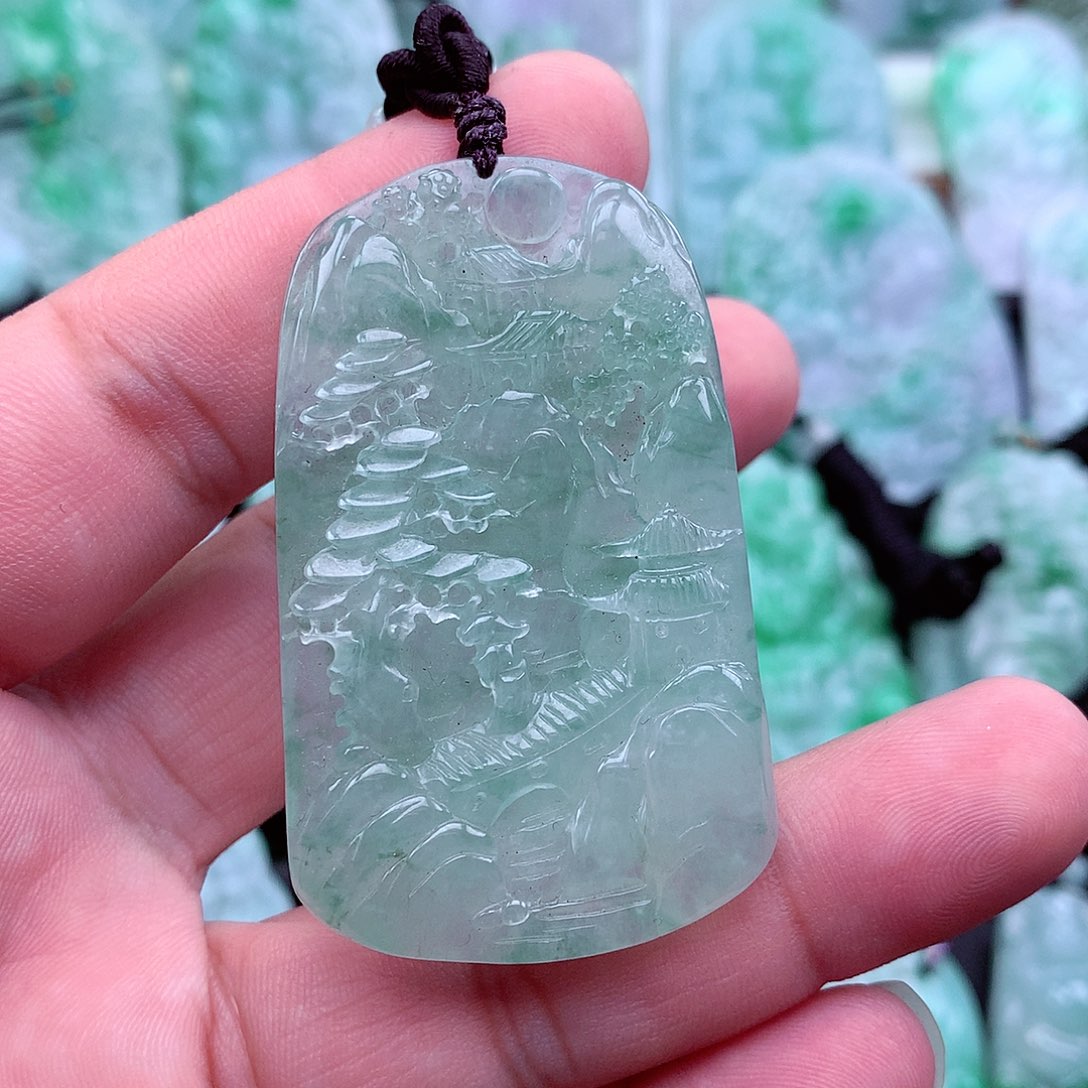 翡翠吊坠(不含链)未镶嵌