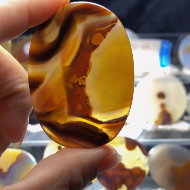 合金玛瑙/玉髓珠宝奇石78