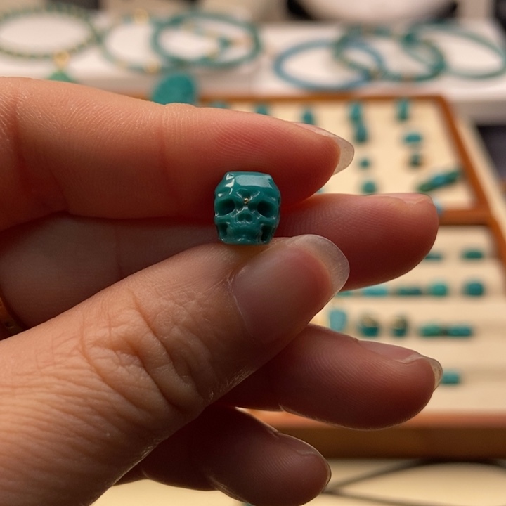 绿松石配饰未镶嵌