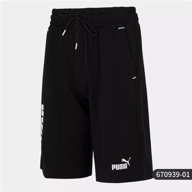 PUMA/彪马正品夏季男子休闲宽松训练透气运动短裤 670939-01