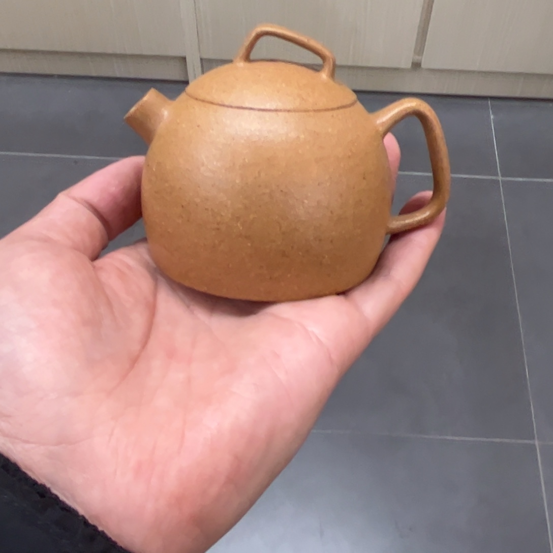 紫砂茶壶紫砂艺术茶具套装黄金段