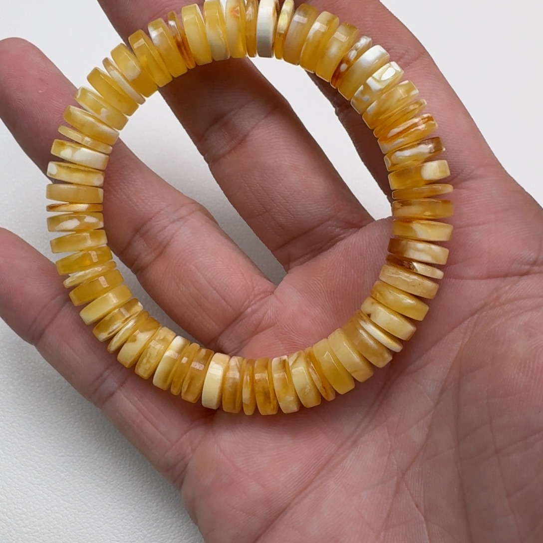 手链琥珀未镶嵌10mm