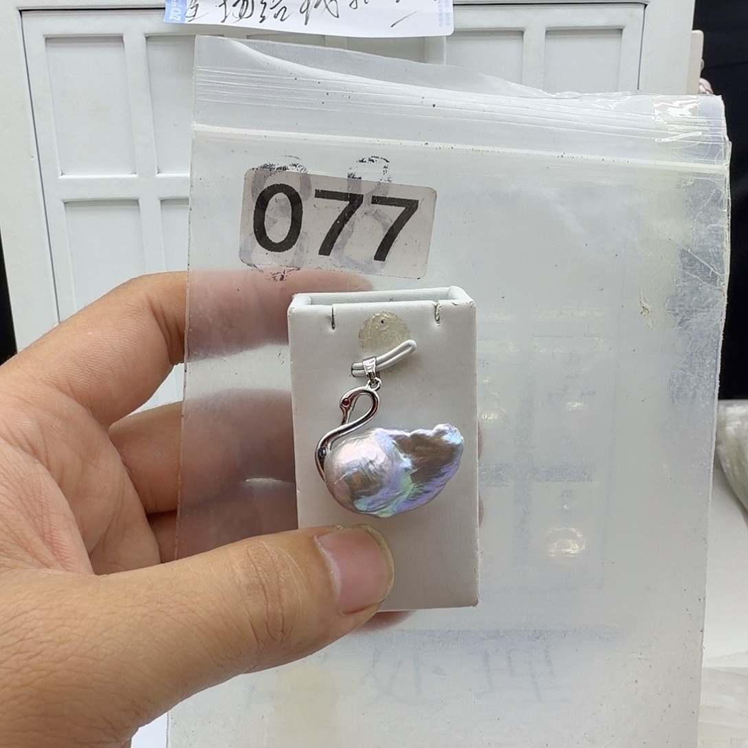 淡水珍珠颈饰合金