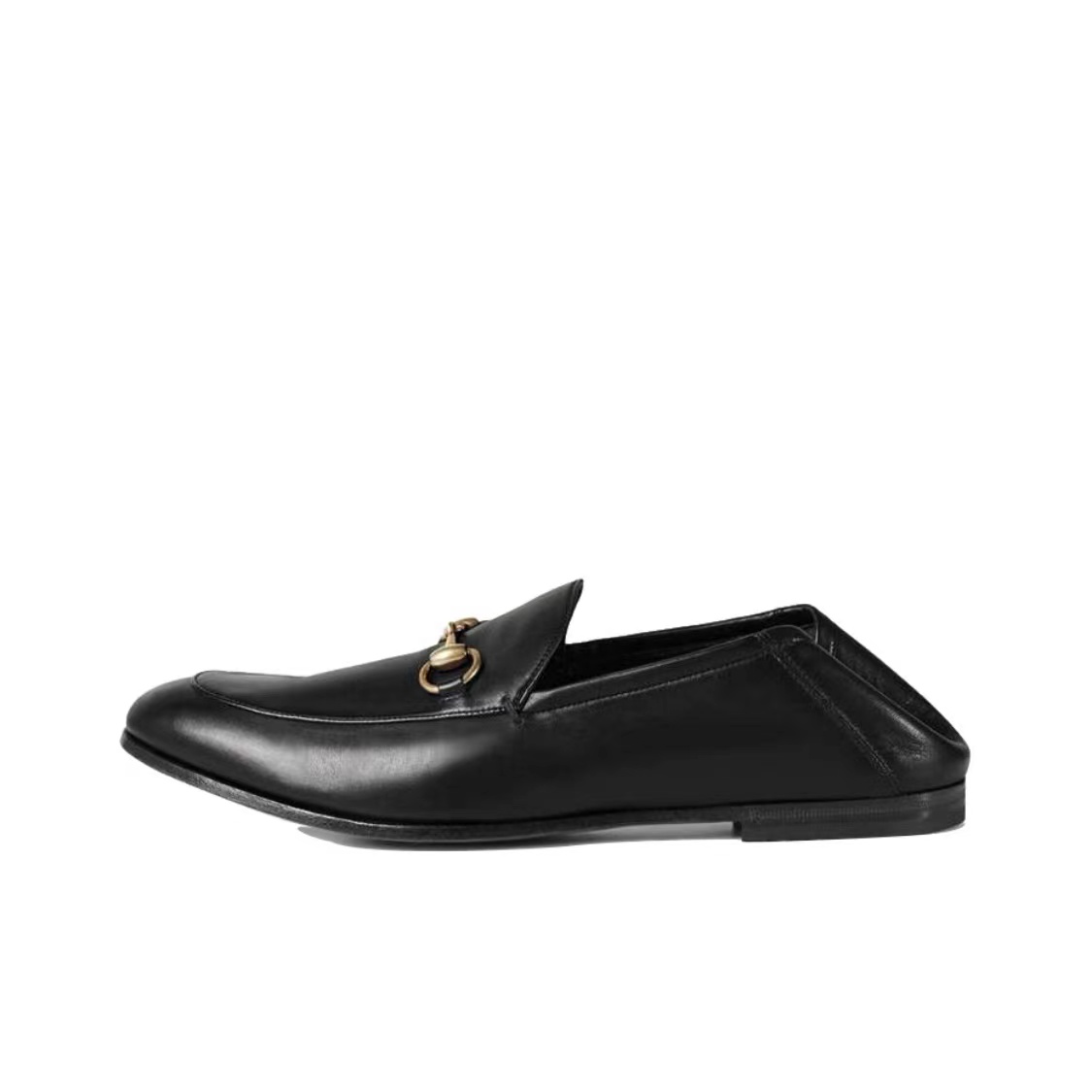 未使用 GUCCI/古驰 全新 GUCCI/古驰 男款马衔扣踩跟休闲柔软