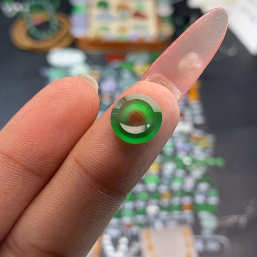 【闪购商品】翡翠挂件未镶嵌甜甜圈