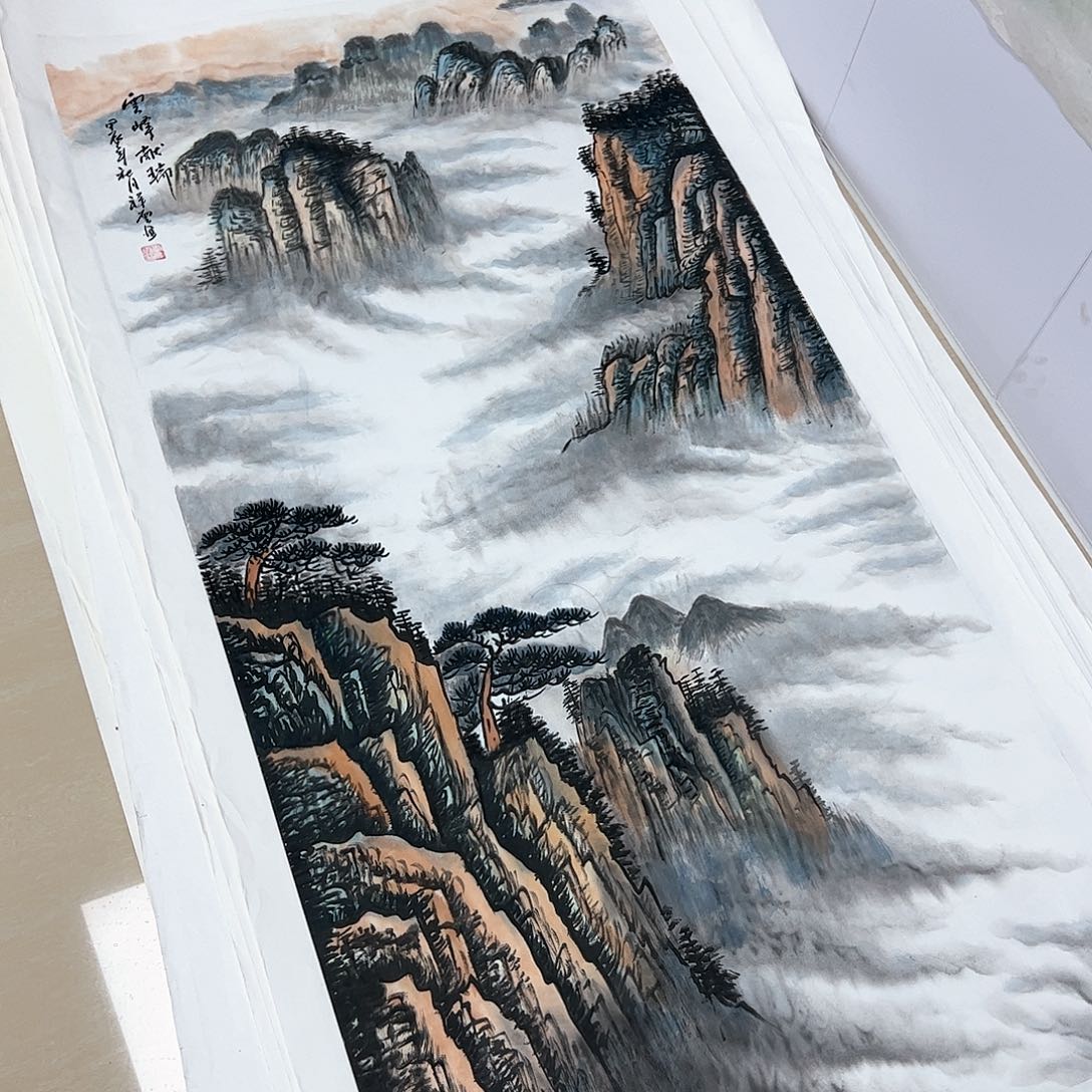 国画精品国画作品