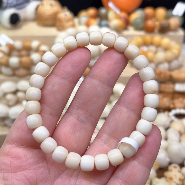 菩提根/象牙果手串臻品稀有象牙果小桶珠1-22-38