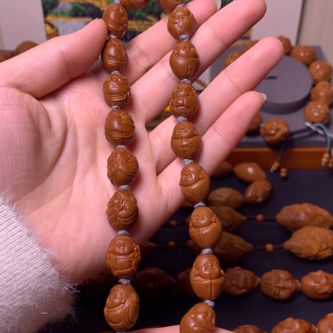 橄榄核手串/手链和气生财