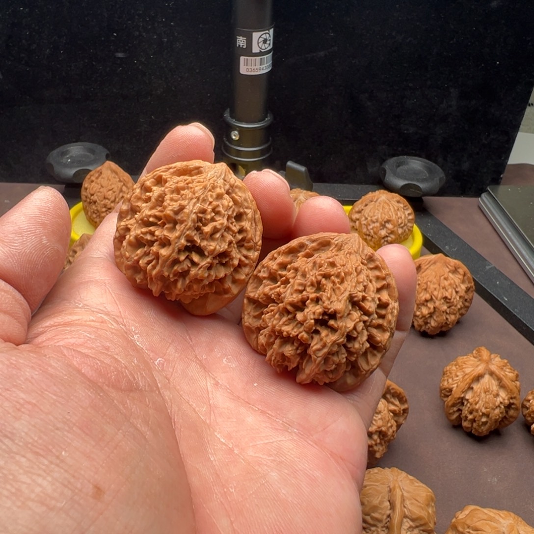 文玩核桃把件满天星42