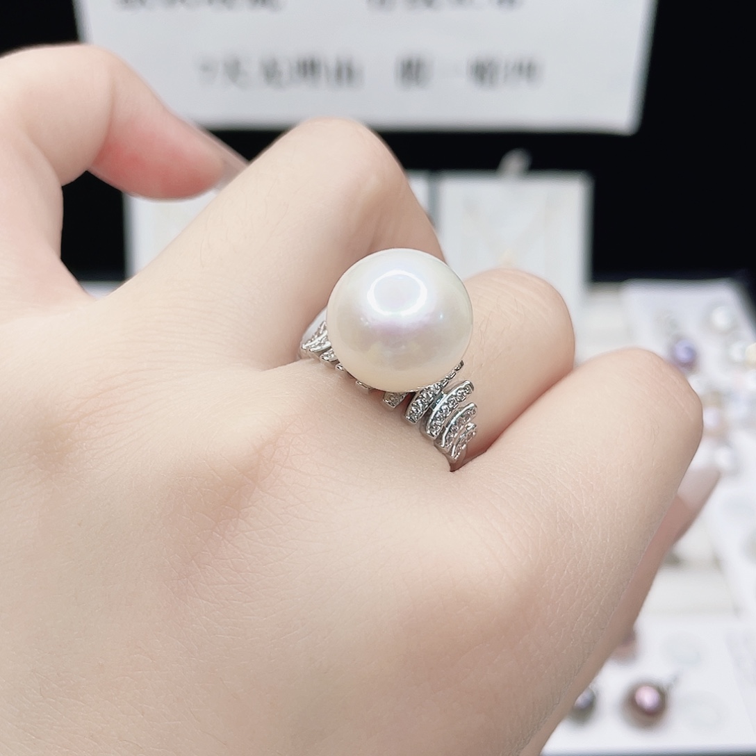 合金淡水珍珠吊坠(赠链)