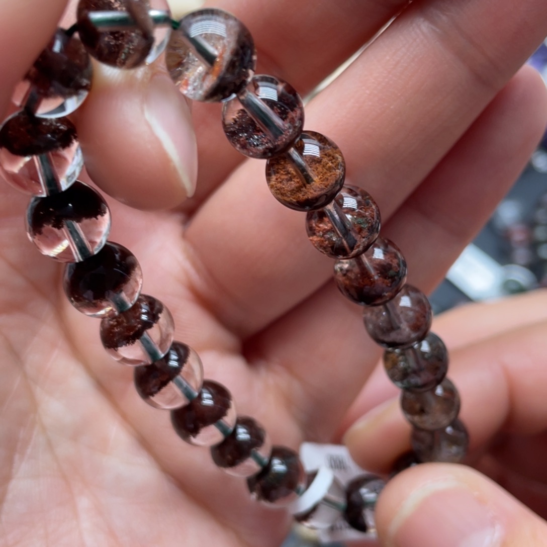 水晶手链未镶嵌红幽灵