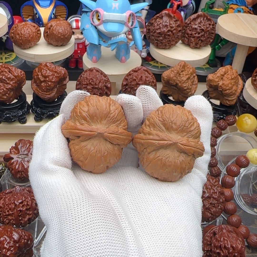 文玩核桃吊坠44全品平谷元宝