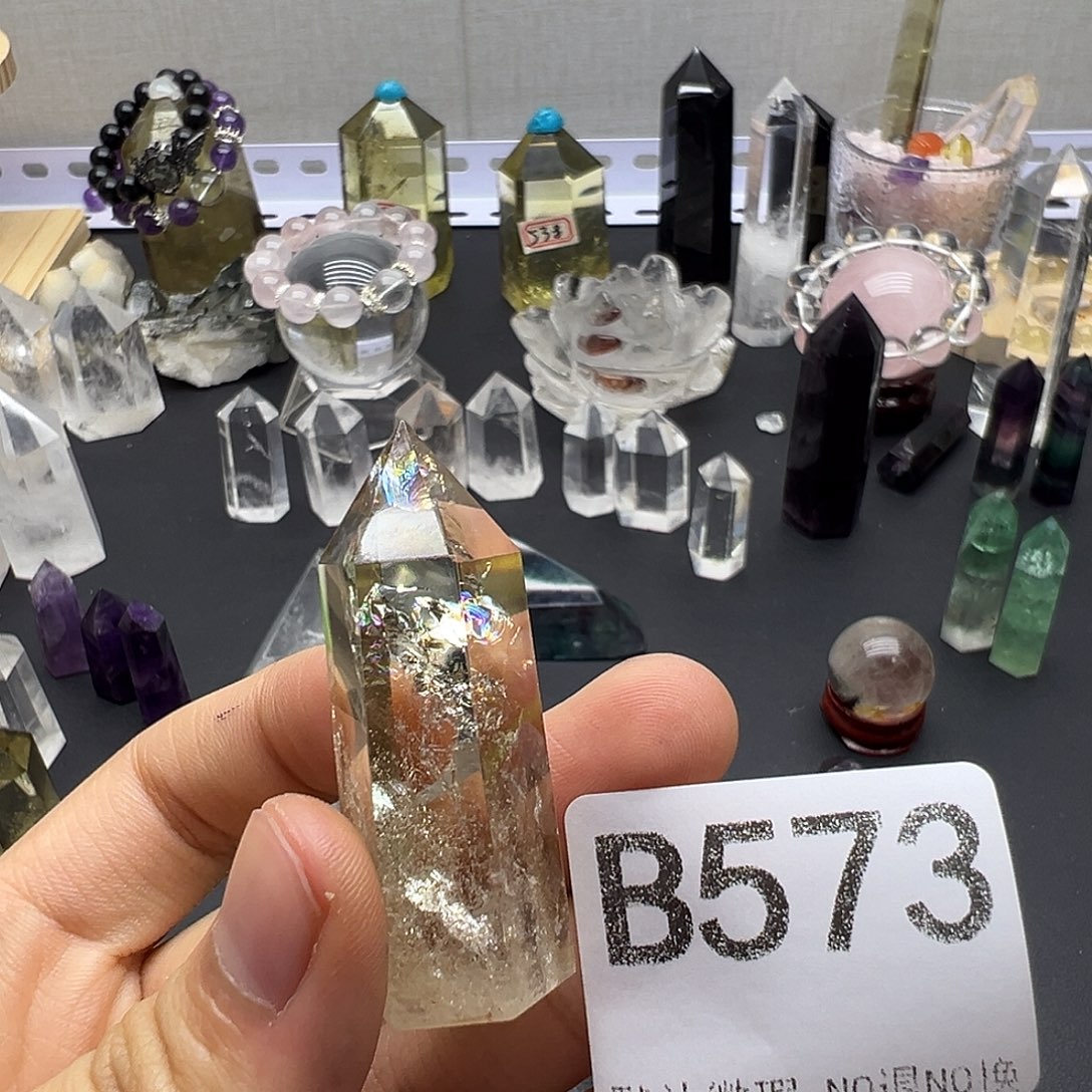 向***️水晶珠宝半成品未镶嵌