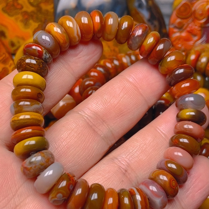 玛瑙/玉髓未镶嵌手串