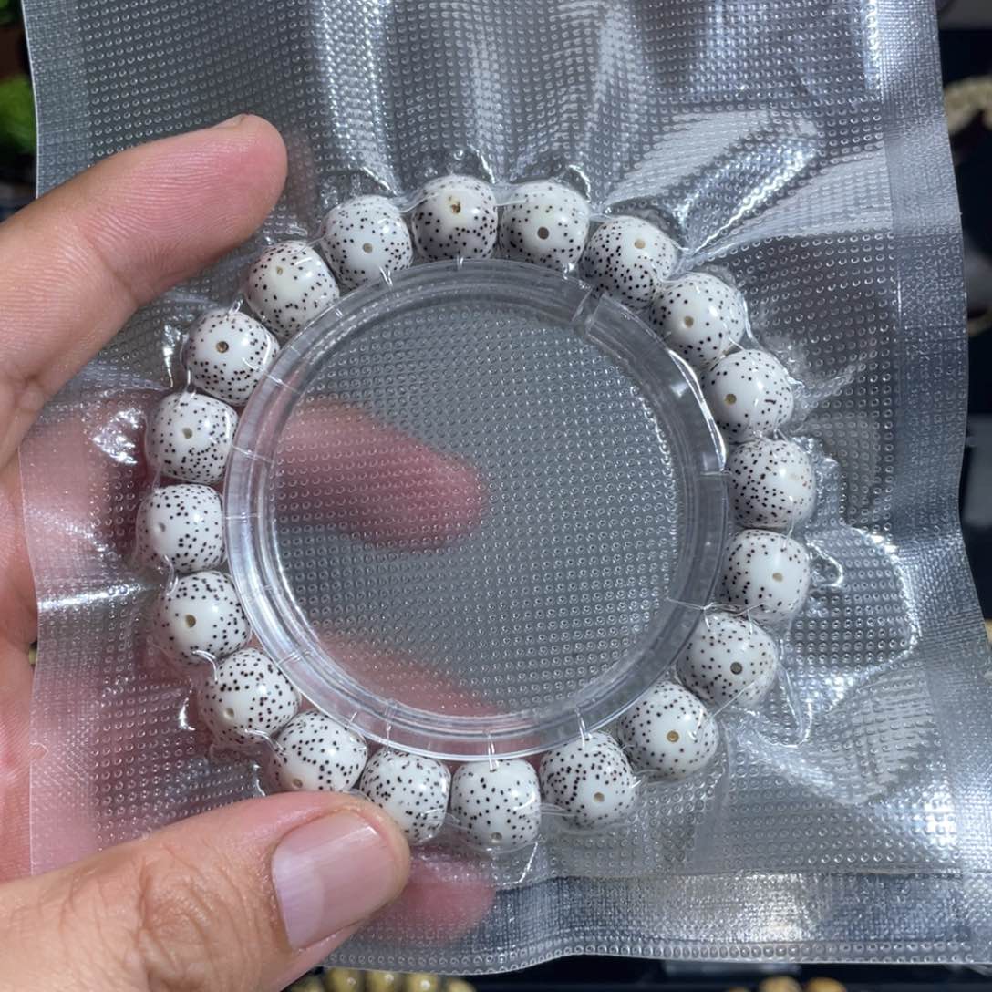 星月菩提吊坠原生态12×11单圈 原白料