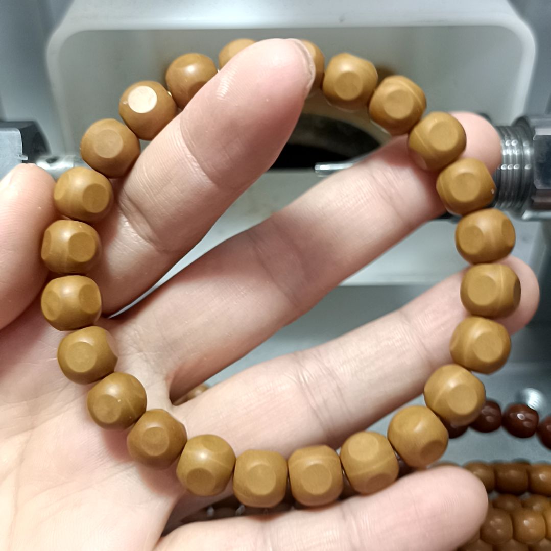 我***了吊坠猴头核桃原皮原色六方