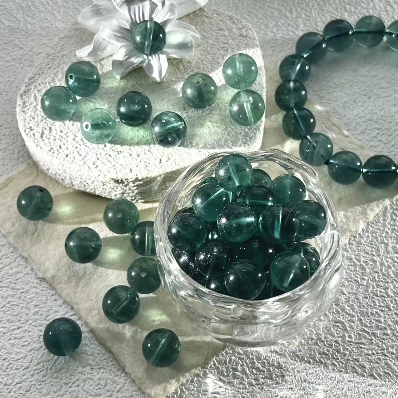 蓝萤石单珠多样性发货