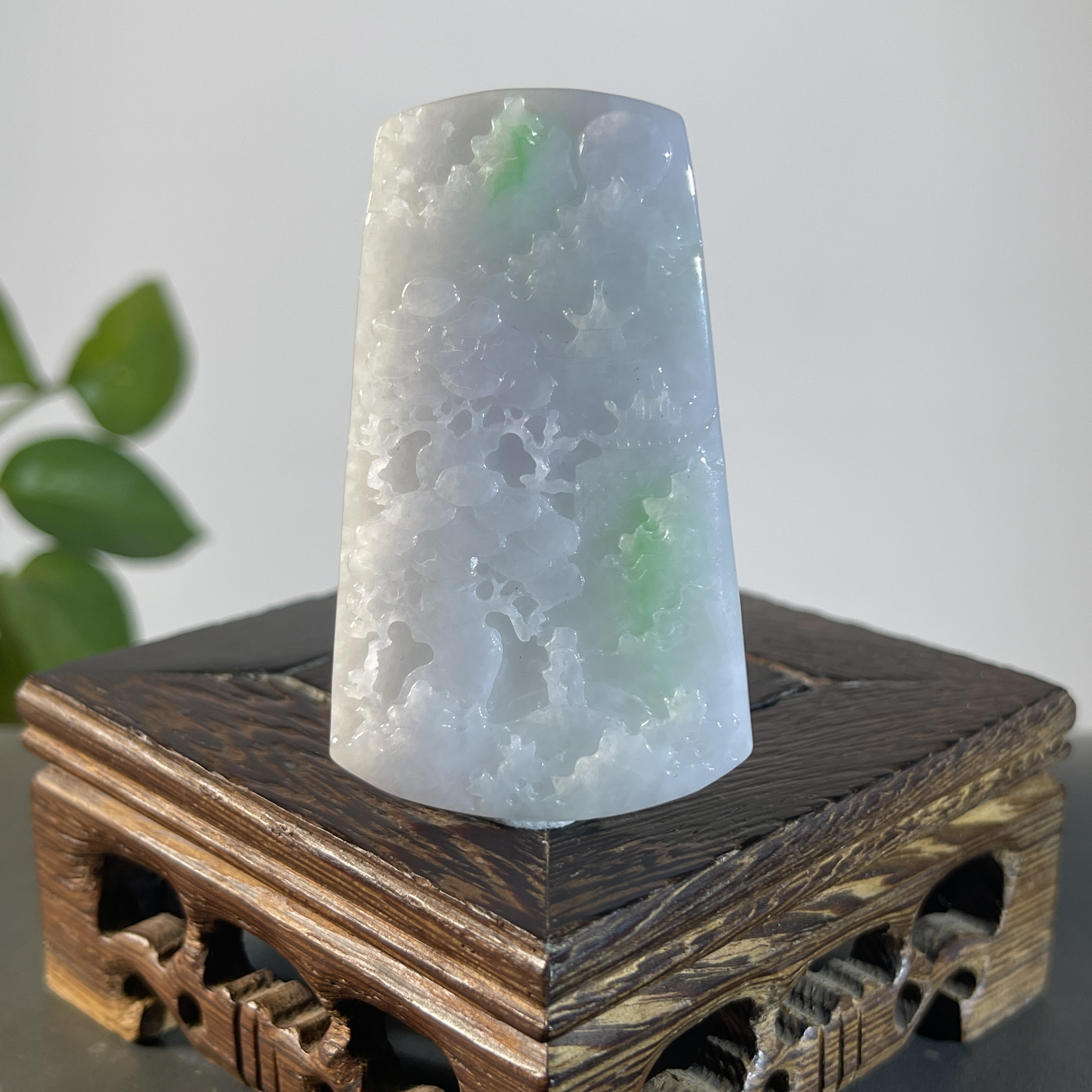 JSW23-33   天然翡翠缅甸A货 山水牌