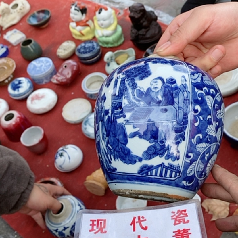 【闪购商品】瓷片林*景德镇现代工艺品