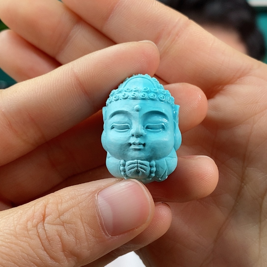 绿松石珠宝奇石未镶嵌