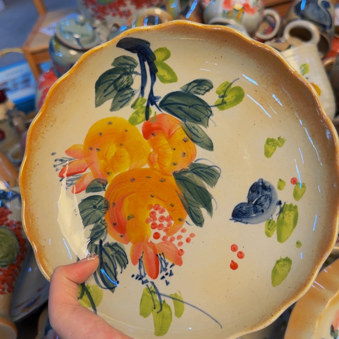 瓷片景德镇陶瓷手工手绘