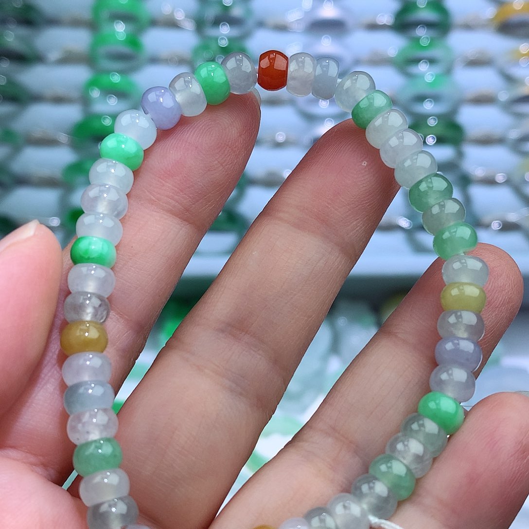 未镶嵌戒指翡翠手串