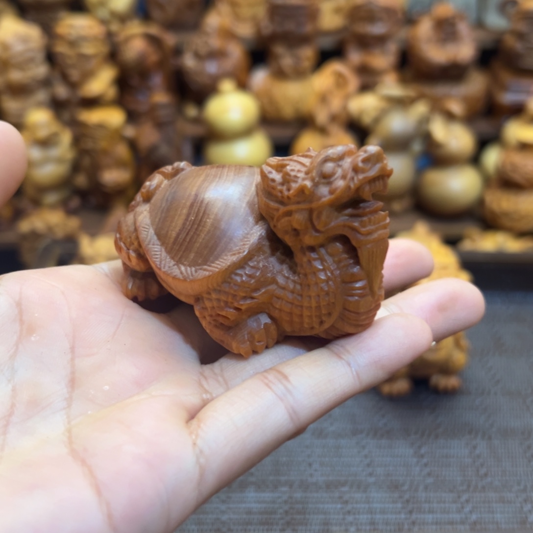 徐***佑柏木（崖柏）手把件