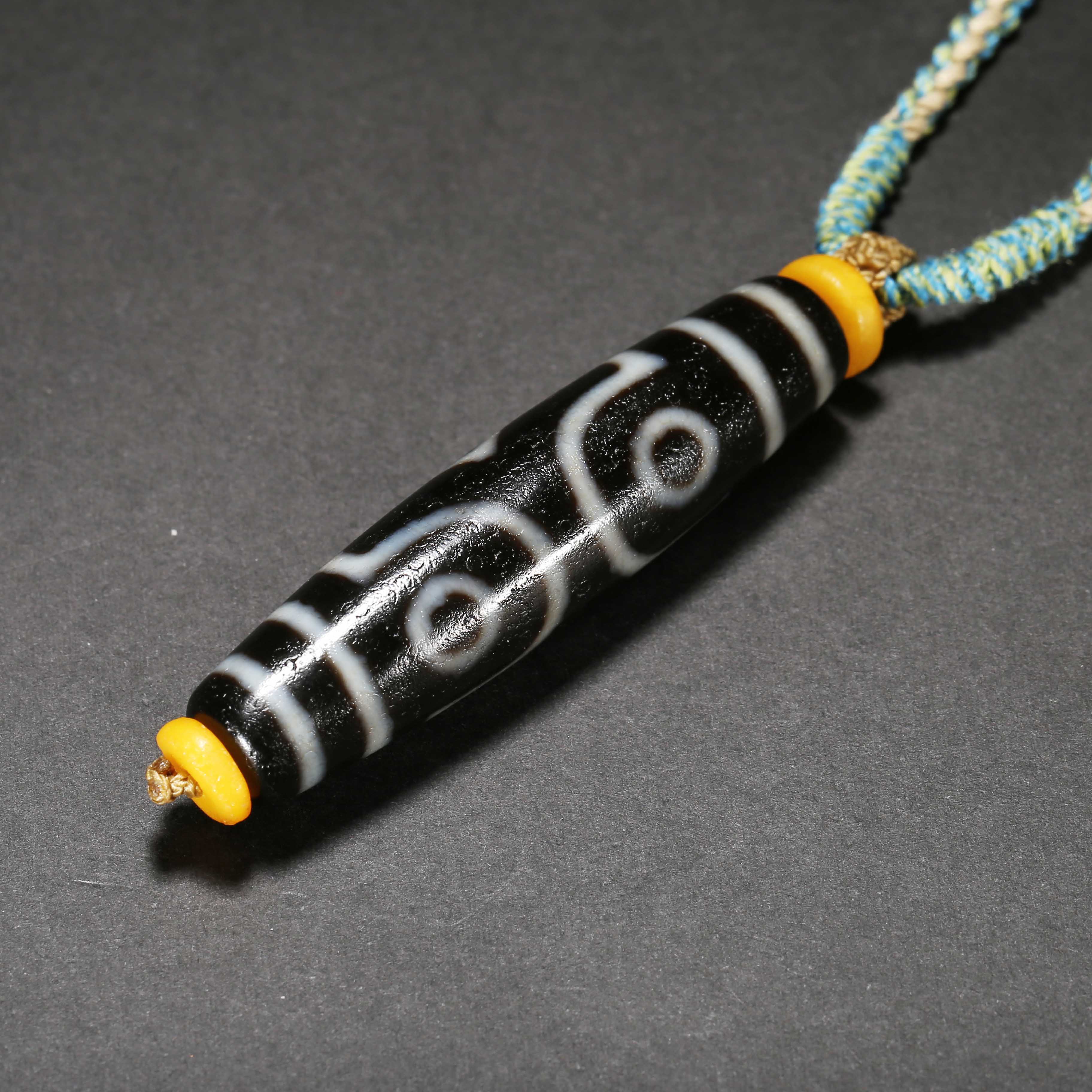 民国/黑白玛瑙勒子3/JOY25042191/收藏/【济文阁】