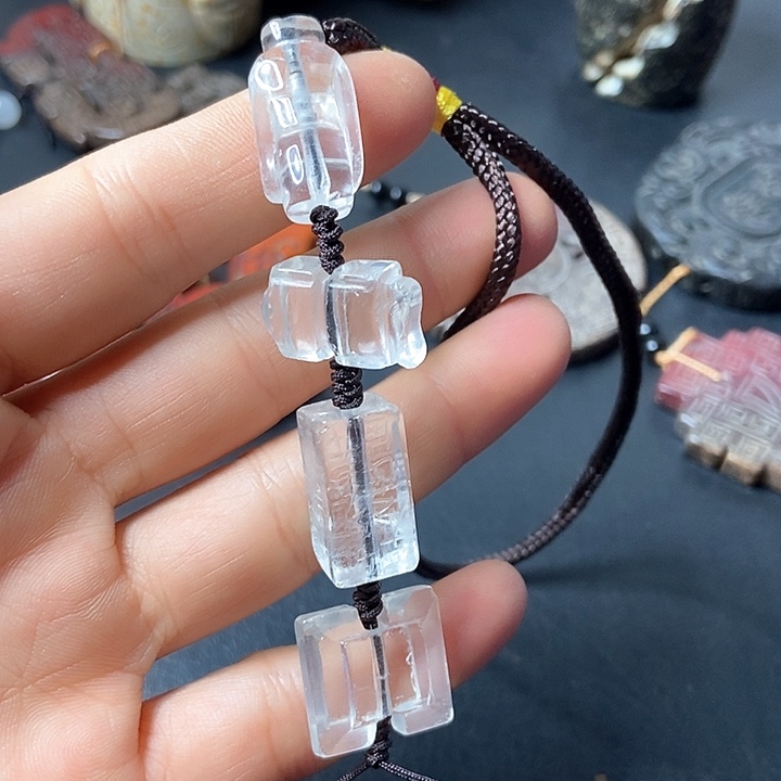 吊坠白玉菩提吊坠手把件