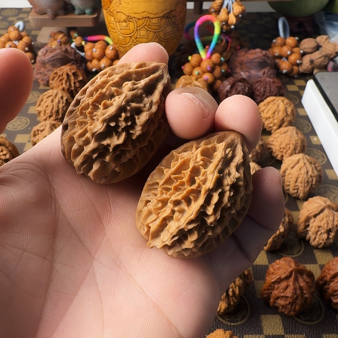 文玩核桃把件招财鼠