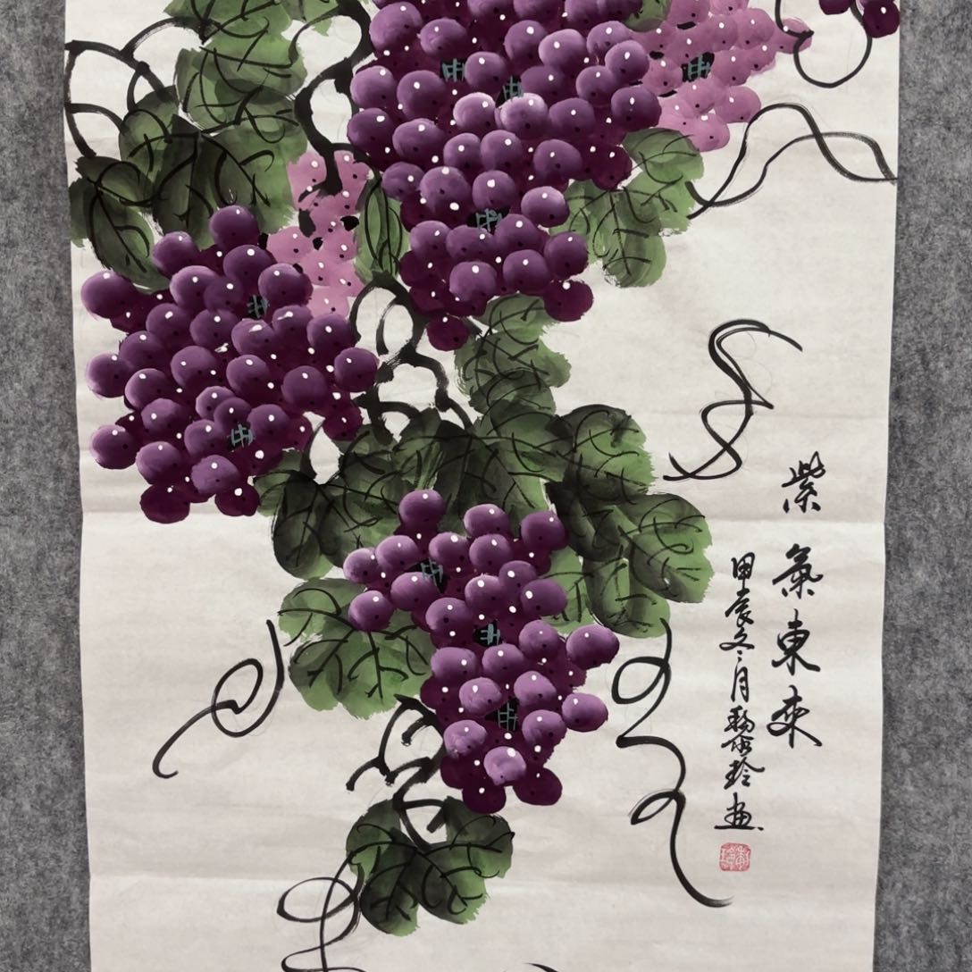 国画黎玲老师花鸟国画作品