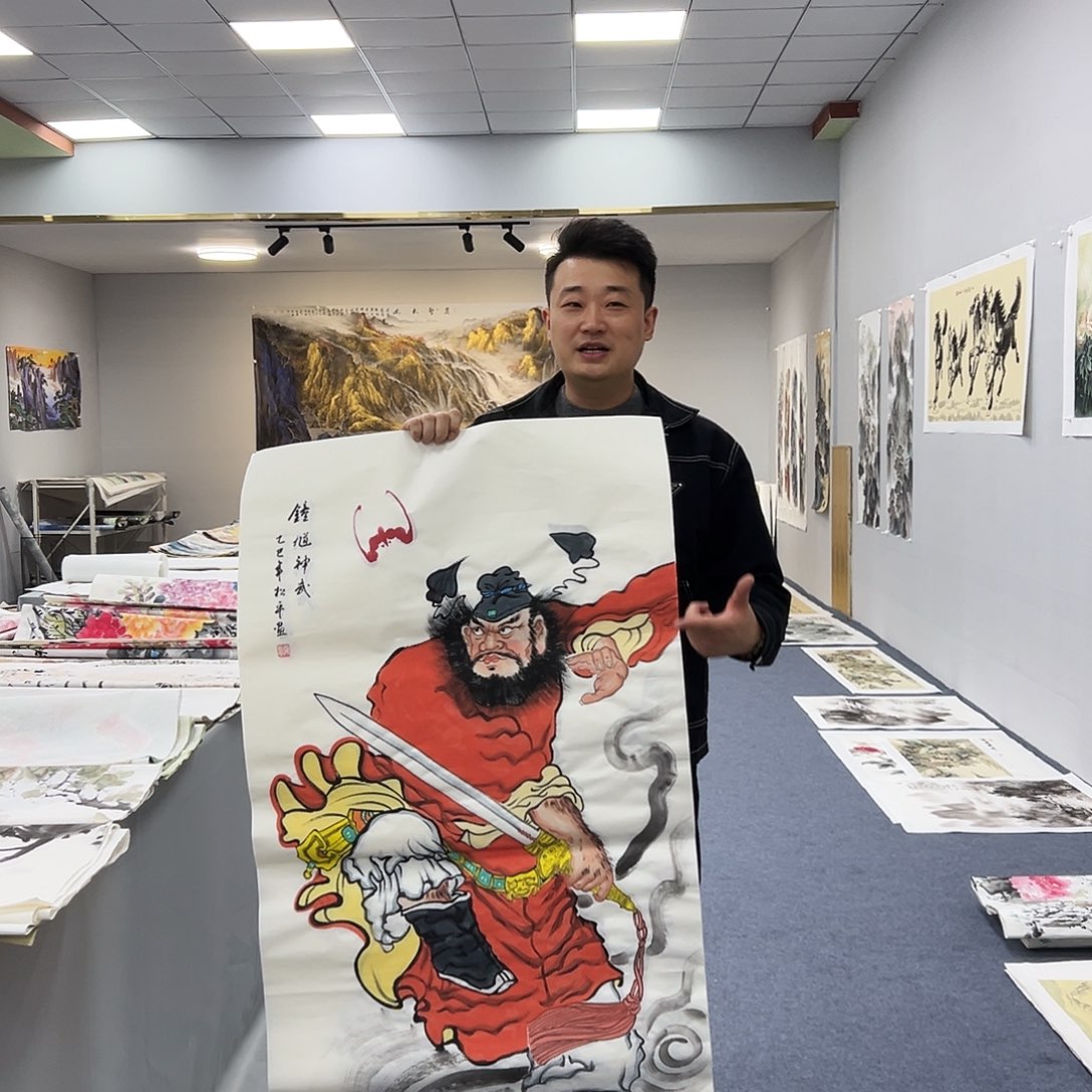 国画国画作品宣纸纯手绘