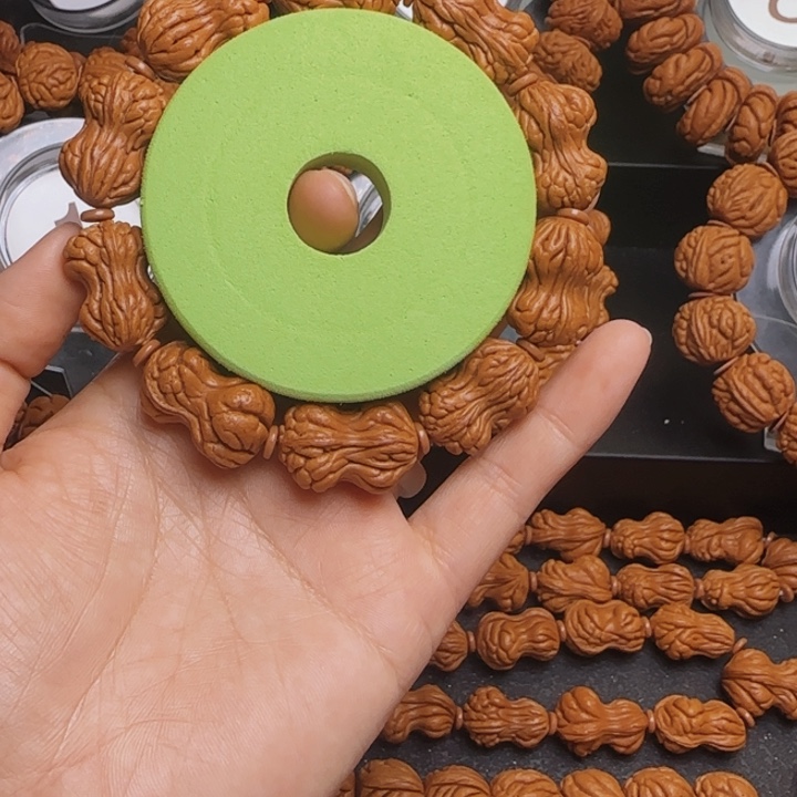 桃核手串龙纹桃核