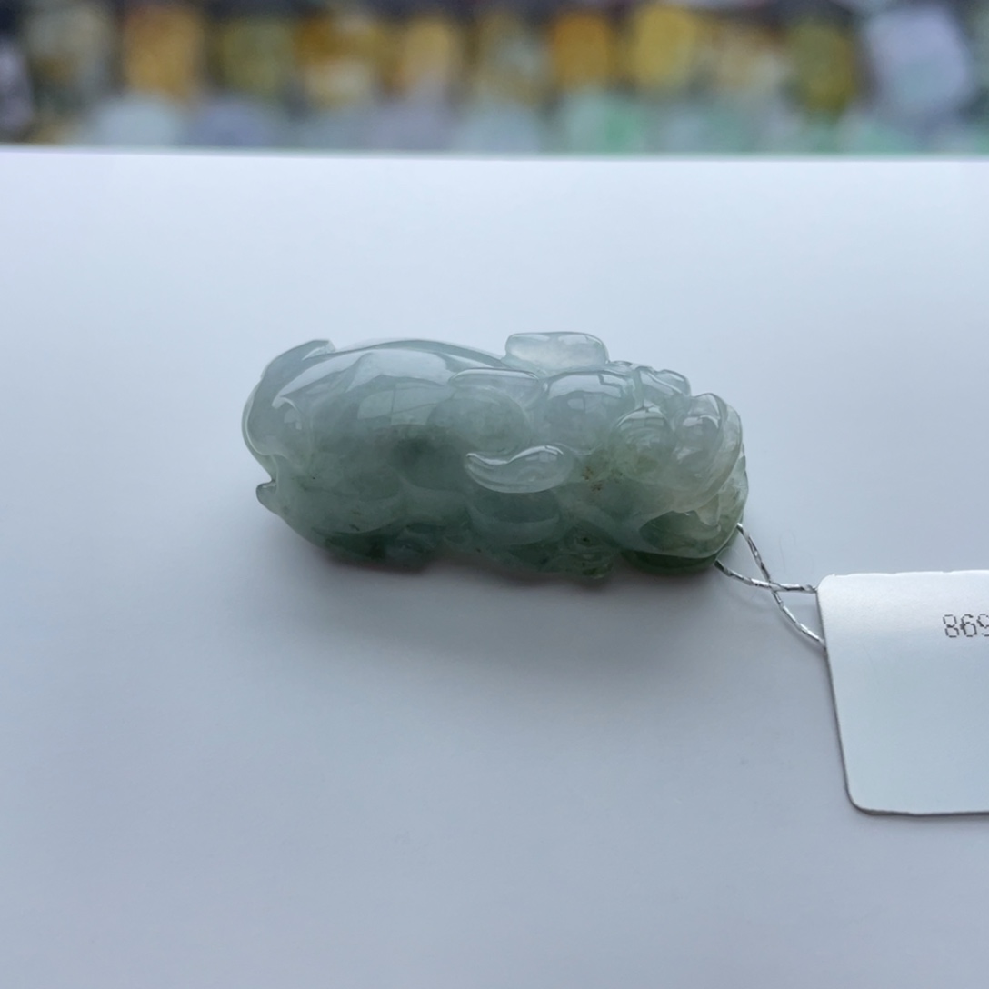 翡翠颈饰未镶嵌貔貅